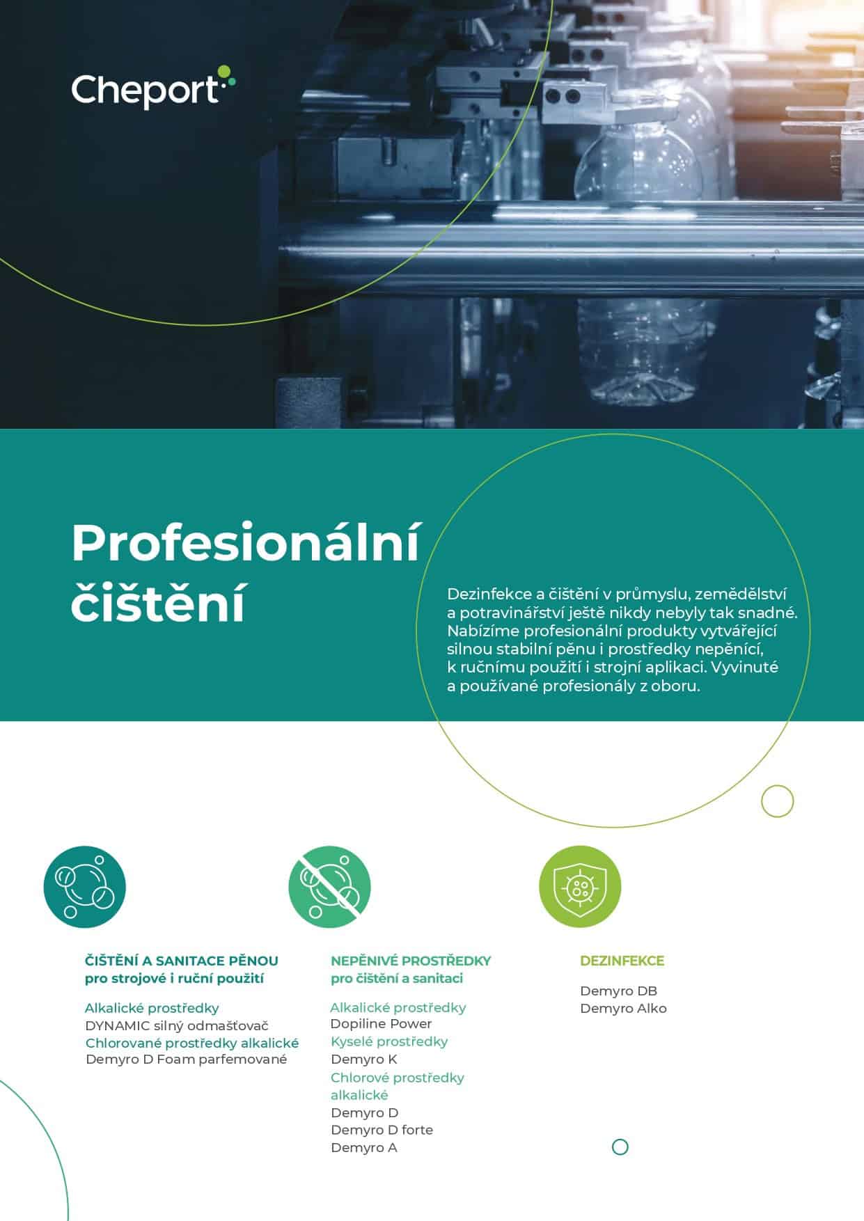 Náhled katalogu Profesionální čištění