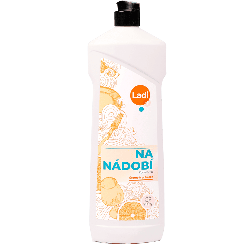 Mycí prostředek Ladí Plus na nádobí